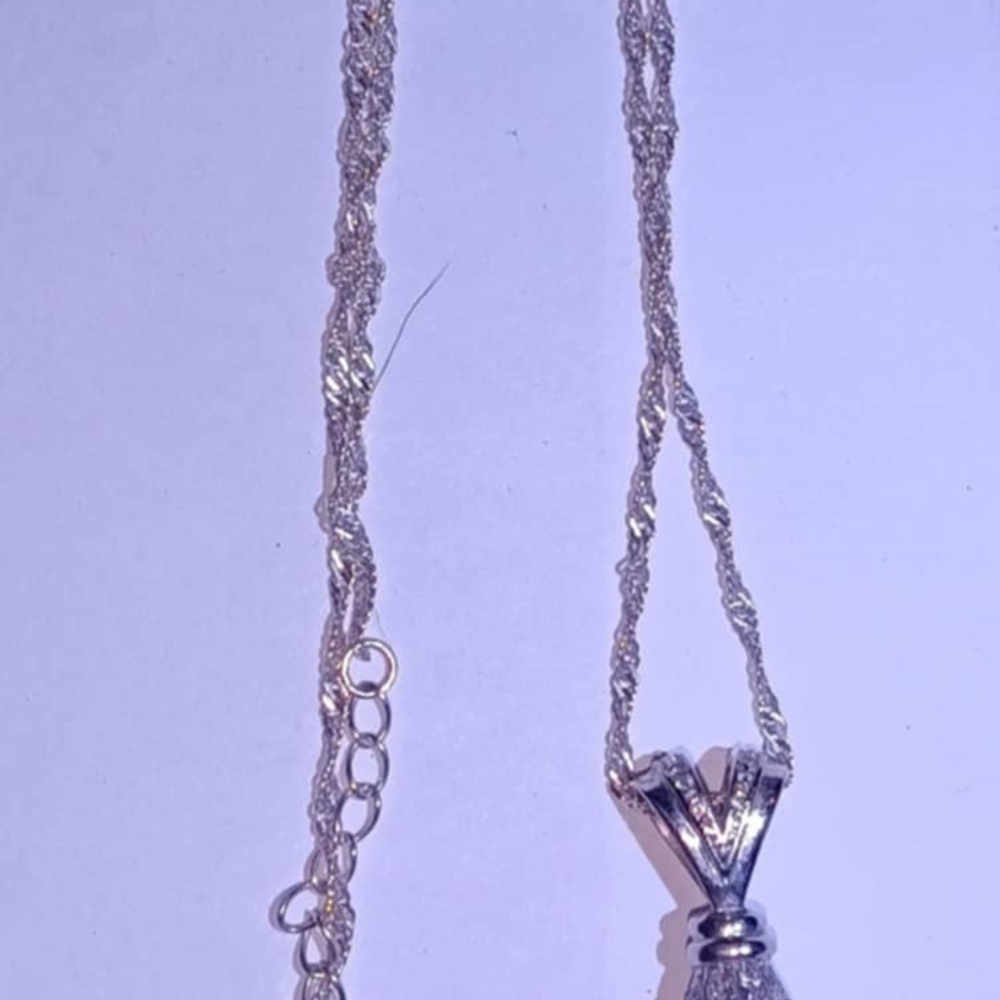 Black Tahaiian Pearl Pendant Necklace